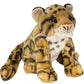 Wild Republic Clouded Leopard Plush Toy, 12" Cuddlekins Stuffed Animal, Multi Color, Soft Polyester