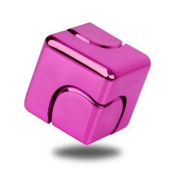 Fidget Spinner Toys Cube Adults, Easter Basket Stuffers For Teens Metal Edc Cool Desk Gadgets Office Toys Small Anxiety Figette