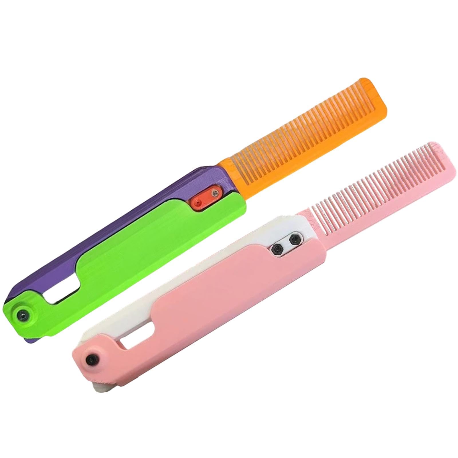 Trendivibe Creative Small Comb Fidget 3D Printing Novelty For Family Birthday Gifts Friends Pink| Baby Learning Toy | Infant Act