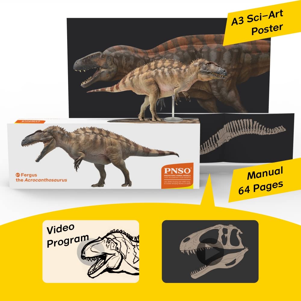 PNSO Prehistoric Dinosaur Models (74 Edward The Megalosaurus)