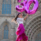 Hot Pink 9 Balloon Number 40 Inch, Number 9 19 29 39 1989 Birthday Balloons Large Foil Mylar Decorations For Birthday Party, Eng