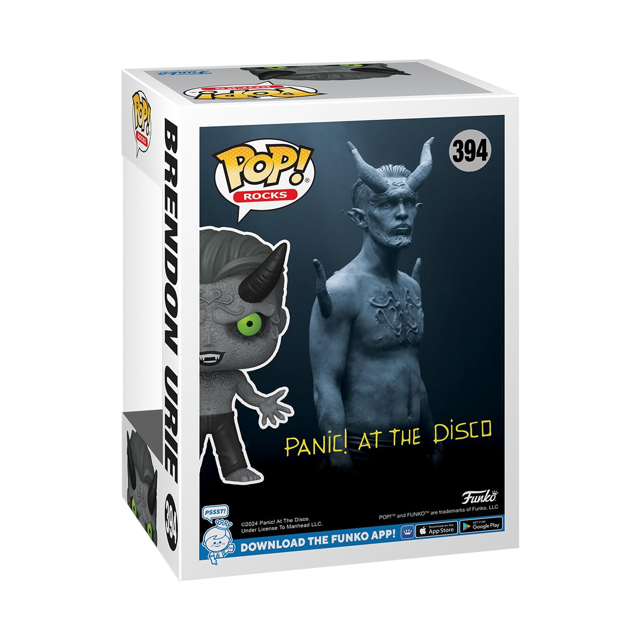 Funko Pop! Rocks: Panic At The Disco - Brendon Urie - (Demon) - Panic At The Disco - Collectable Vinyl Figure - Gift Idea - Official Merchandise - For Kids & Adults - Music Fans