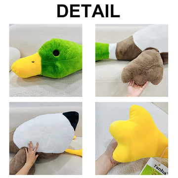 Tanha Mallard Duck Plush, Duck Plush Stuffed Animals (Mallard Duck, 62Inch / 160Cm)