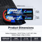Zeee 3S Lipo Battery 5500mAh 11.1V 120C Hard Case RC Battery with EC5 Connector for RC Car 1/8 1/10 Scale Vehicles Tank Truck Bo