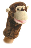 Aurora® Interactive Hand Puppet Montgomery™ Stuffed Animal - Storytelling Adventures - Playful Learning - Brown 10 Inches