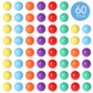 Laviesto 60 Pcs Game Replacement Balls For Chinese Checker, 16Mm Replacement Marbles Balls For Marble Run, Marbles Game(6 Colors