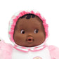 JC Toys Lil Hugs Hispanic Pink Soft Body - Your First Baby Doll - Designed by Berenguer - Ages 0+