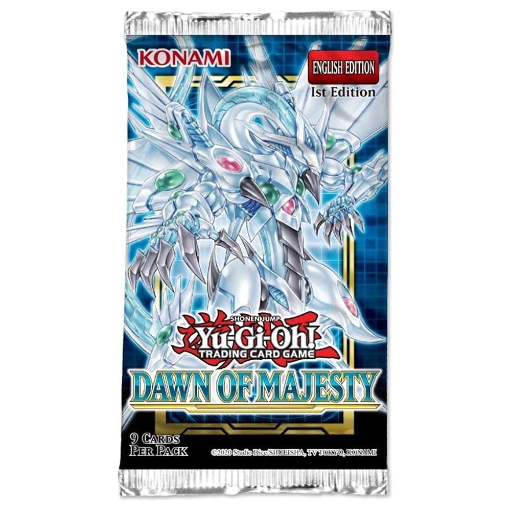 Yu-Gi-Oh! Tcg Dawn Of Majesty Booster Box 1St Edition (24 Packs)