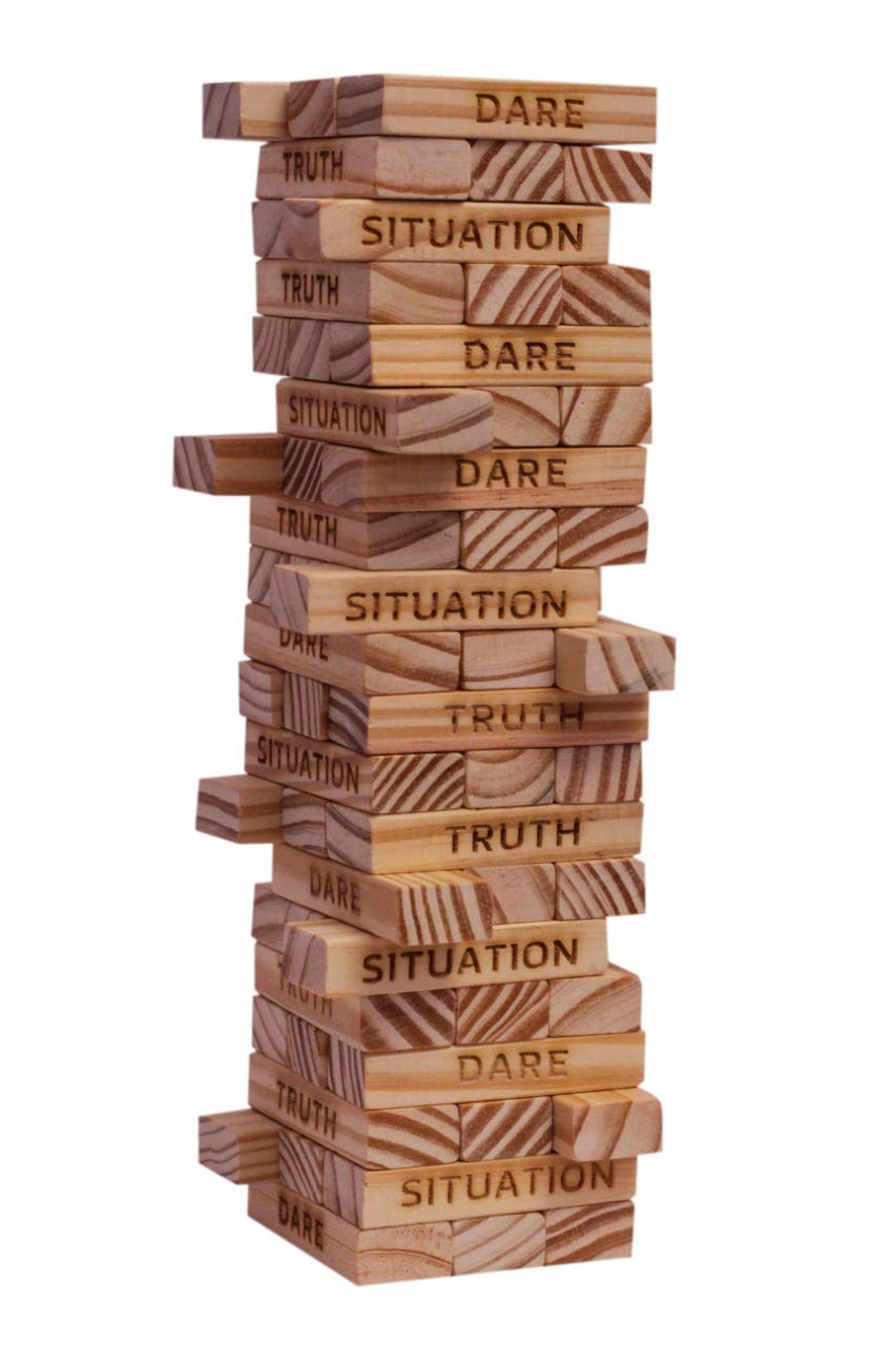 Shy Shy, Stacking Building Tasking Wooden Block Game