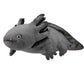 FRANKIEZHOU Giant Axolotl Plush - 31.5" Soft Grey Stuffed Animal, Large Polyester Toy for Boys and Girls