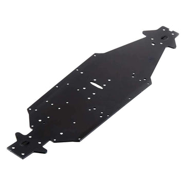 ARRMA Chassis Aluminum LWB Black, ARAC3740