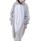 Canasour Polyster Unisex Child Pajamas Halloween Animal Cosplay Koala Costume Chirstmas Anime One-Piece Onesie For Girls Boys 10-12 Years (10(125#), Koala Grey)