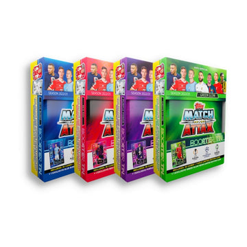 Topps Match Attax 2022/23 - Uefa Champions League, Football Cards - Tin Mini Collection, Red Ray