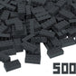 Yujhitp 500 Piece Black Bricks Bulk, Black 2X4 Building Bricks Flat, Compatible With Lego Parts And Pieces: 2X4 Black Bricks(Col