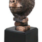 Ebros Gift Silverback Gorilla Bust Statue, 8.25" Tall, Sepia Bronze Polyresin, Black Trophy Base, Amazon Rainforest Decor