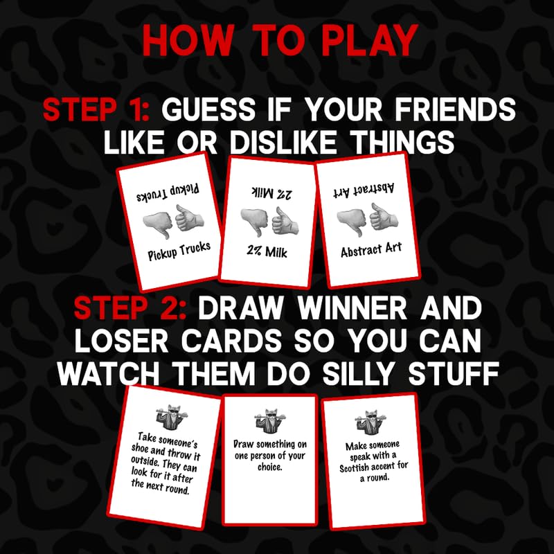 Coolcats - Hilarious Card Game, Watch Your Friends Make Fools Of Themselves, Perfect For Parties And Game Night, Dares And Challenges, Late Night Fun, Nonstop Laughter, White Elephant Gag Gift Present