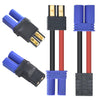 2 Pair RC LiPo Battery Connector Adapter Compatible with TRX/Traxxas Lipo Battery Plug to EC5 Male Female Connectors ESC Charger