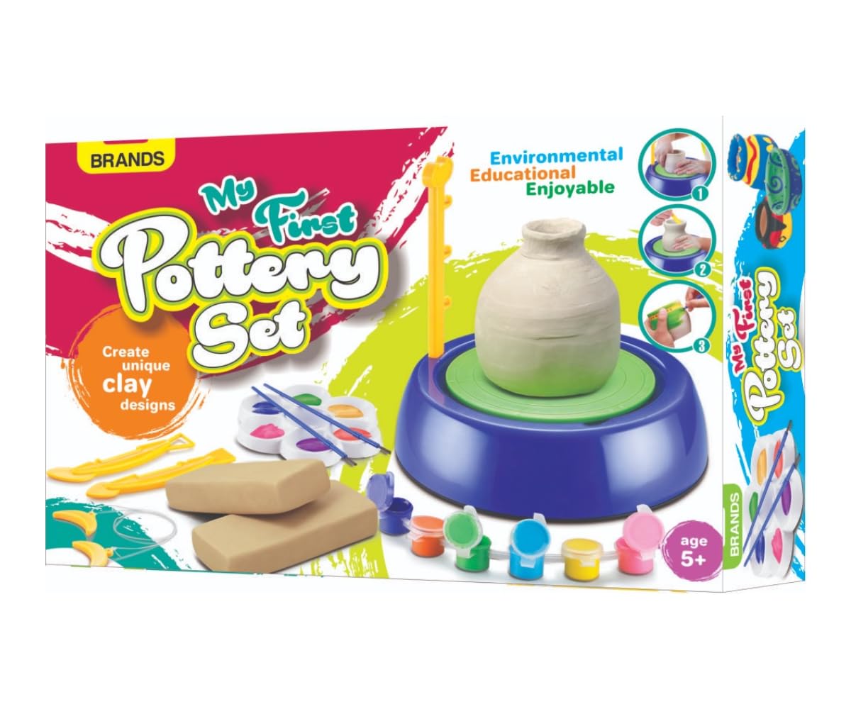 Pottery Wheel  Creative Clay Art Kit (Age 6+)