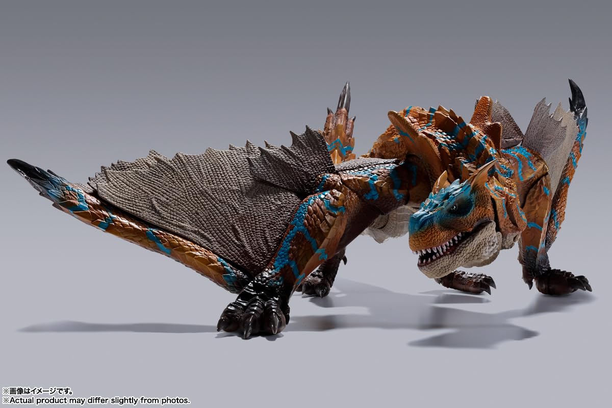 Tamashii Nations- Tigrex- Monster Hunter Rise Monster Hunter Rise - Sunbreak Bandai Spirits S.H. Monsterarts