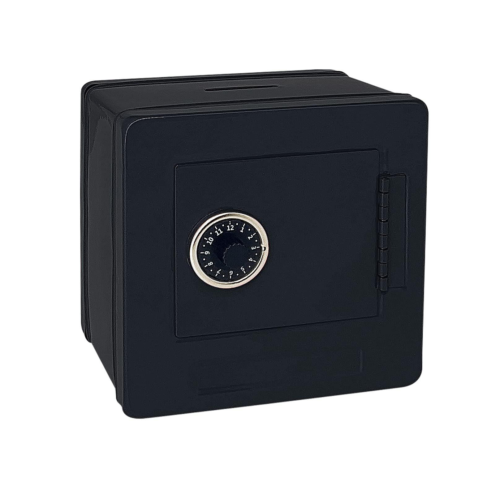 Kids' Safe Piggy Bank, Metal Safe With Key, Money Saving Box For Children, Boys Girls Best Giftoney Banks (Black, Small)