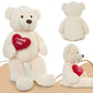Maogolan Big Teddy Bear 5 Feet Tall For Girlfriend - I Love You Red Heart Giant Teddy Bear Stuffed Animal - Huge Valentines Teddy Bear For Boyfriend,Wife,Lover - Valentine'S, Anniversary, Birthday