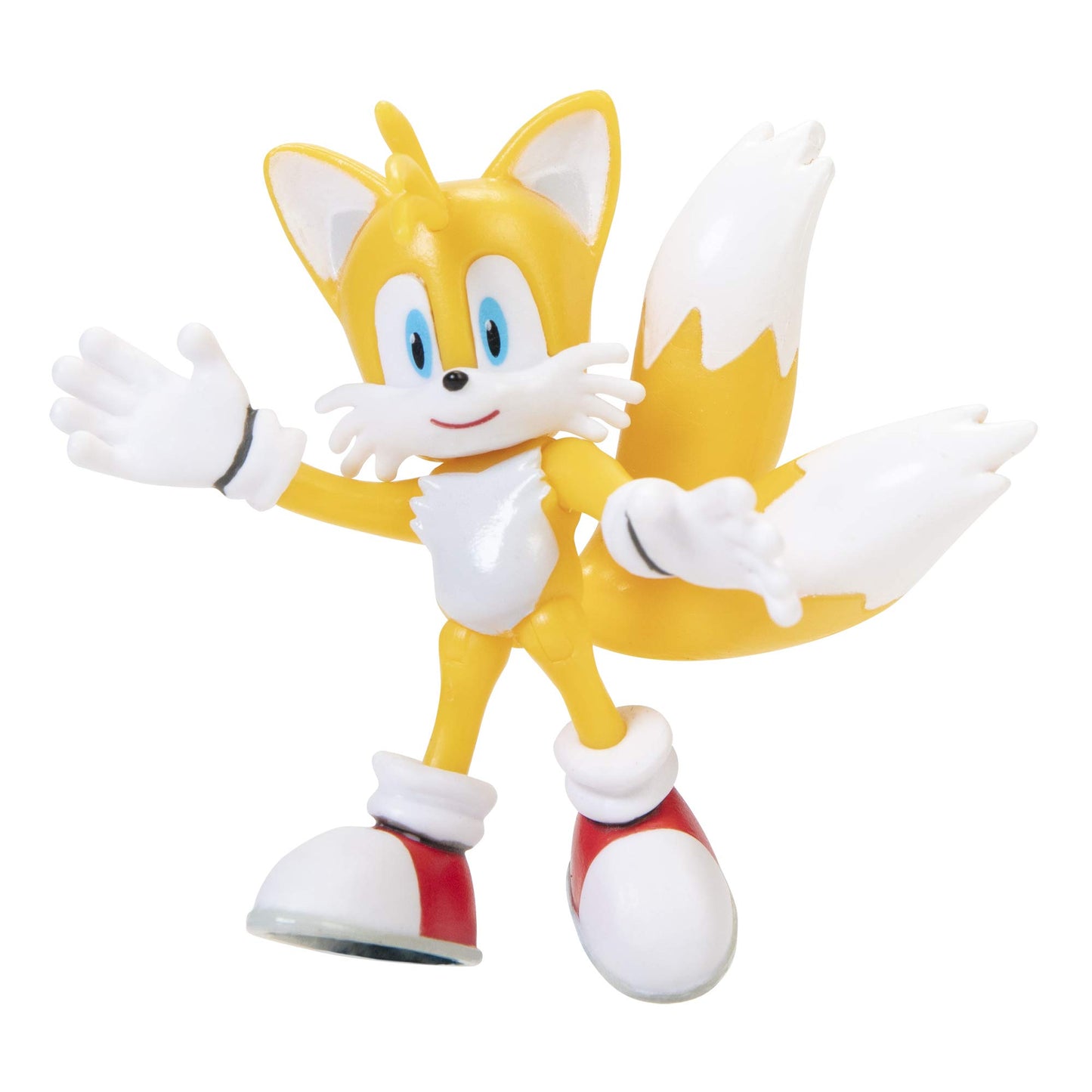 Sonic The Hedgehog 2.5-Inch Action Figure - Modern Tails Collectible Toy, Plastic, Age 3+ - Model 403724