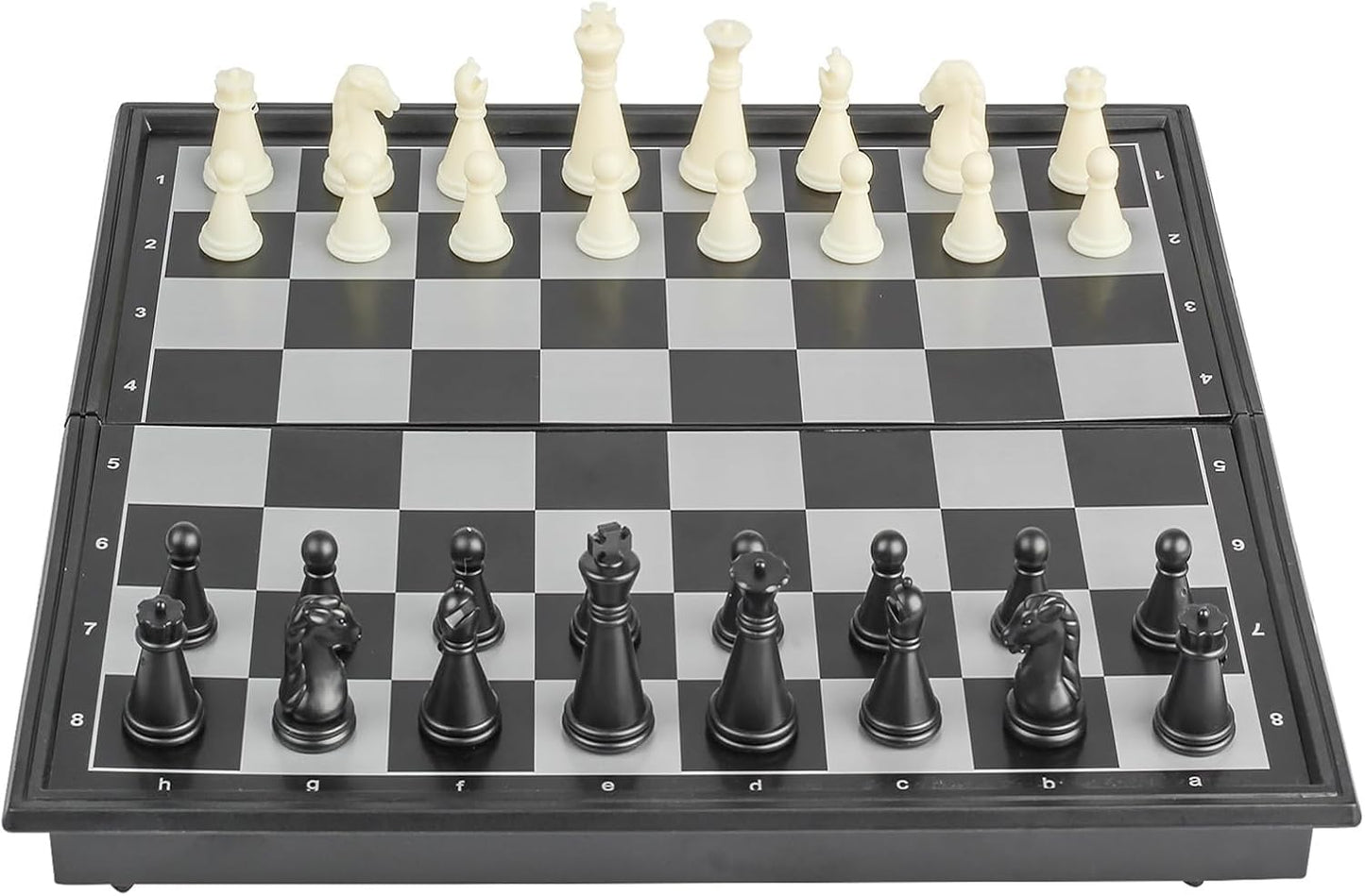 Travel Chess Set Magnetic Portable Folding Chess Board - Small Mini Chess Set - (Small / 7.6 Inch)