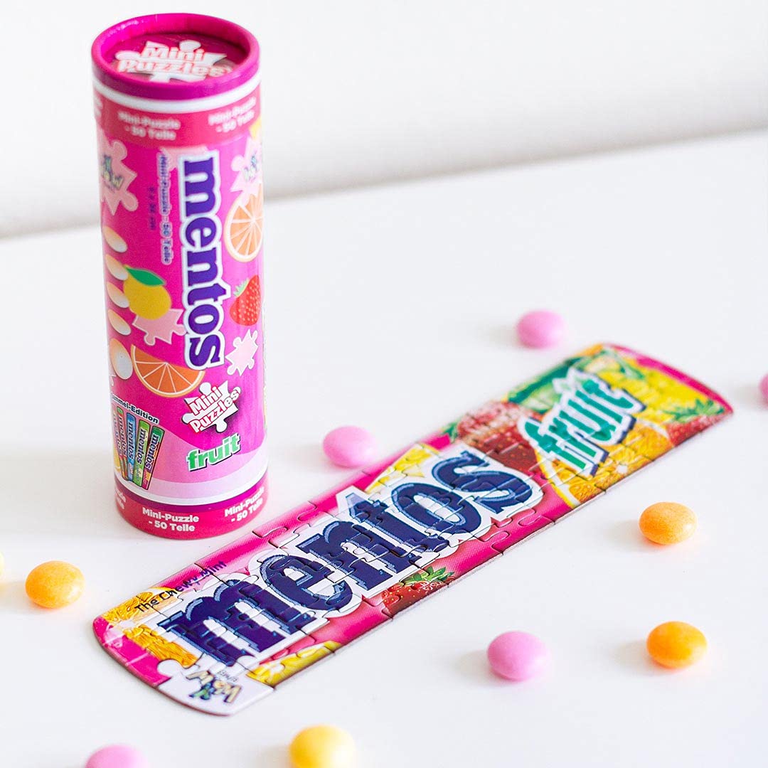Mentos 50 Piece Mini Jigsaw Puzzle | Fruit