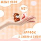 Lukbera 28Packs Plush Animals Keychain Set, Cute Mini Stuffed Animals Keychain Toys Heart Shape Cards For Kids Easter Egg Hunt E