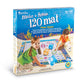 Learning Resources Make a Splash 120 Mat Floor Game, Addition/Subtraction - 136 Pieces, Ages 6+ Math Games for Kids, Educational