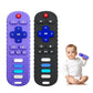 YAPROMO Babay Teething Toys  Soft Reomte Teether Toys  2 Pcs Silicone Chew Toy for Babies 18 Months+  Remote Control Shape Teething Toys BPA Free & Refrigerator Safe