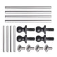 Hobbyfire Aluminum Front & Rear Suspension Arms 4-Pack Upgrades for 1/18 Traxxas LaTrax Teton Desert Prerunner SST, Replace Part