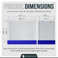 Dinavio Crafthouse Booster Box Case Acrylic Display - Upgraded 7Mm + 5Mm Acrylic 5X3Mm Magnets - Pkmn Booster Box Case Protector