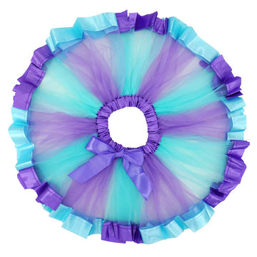Bgfks Layeredtulle Rainbow Tutu Skirt For Newborn Baby Girls 1St Birthday Photography Outfit Sets. (Mermaid, 0-24 Months)