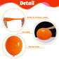 Pink And Orange Balloons Arch Kit, 122 Pcs Hot Pink Orange With Metallic Gold Latex Balloon Garland, Pastel Pink Orange Gold Bal