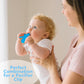 3 Pack Baby Teething Toys for Infants 0-12 Months, BPA Free Silicone Teether Toy, Baby Essentials for Boys Girls, Soft Textured