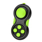 Wtycd Original Fidget Toy Game, Rubberized Classical Controller Fidget Concentration Toy With 8-Fidget Functions And Lanyard - Excellent For Relieving Stress And Anxiety(Green)