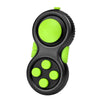 WTYCD Fidget Toy Game - Rubberized Controller with 8 Functions, Green