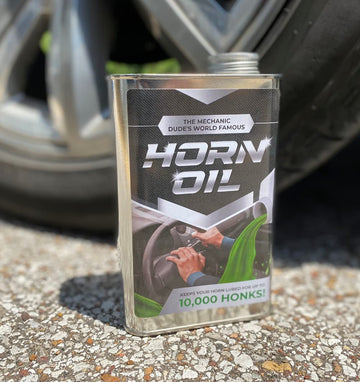 Horn Oil Gag Gift - Empty 32Oz Steel Tin - Funny Car Prank - Pranks And Gags For Adults - Have Your Friends Or Family Checking T