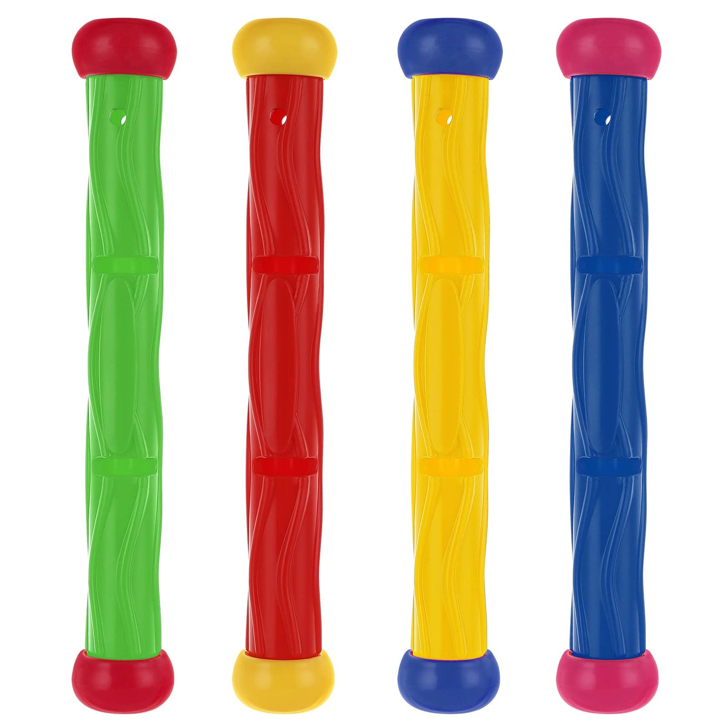 Billmoss Diving Pool Toys Set, 24 Pcs Underwater Toys Swimming Treasure Game Toys For Kids And Dogs With Storage Bag
