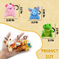 Camirus 24Pack Mini Animal Plush Toy Set, Cute Animal Assortment Keychain Toys, Small Stuffed Animal Set Gifts For Kids, Christmas Stocking Stuffer, Easter Egg Filler, Valentine Classroom Prize