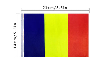 Romania Flag Romanian Flag,100Feet/76Pcs National Country World Pennant Flags Banner,Party Decorations Supplies For,Bar,Indoor A