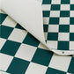 Reicyfang 20'' Tournament Roll Up Chess Board, Tournament Chess Mat, Vinyl With Green Squares, Chess Rollable Chessboard, Non Sl