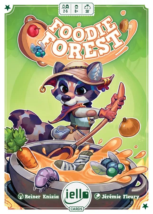 Iello: Foodie Forest - Trick-Taking Card Game, Animal Themed, Hand Management, Family Ages 8+, 2-6 Players, 30 Mins