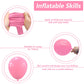 Nisocy Pink Latex Balloon Arch Garland Kit, 102Pcs 18In 12In 10In 5In For Baby Shower Wedding Birthday Princess Pink Theme Anniv