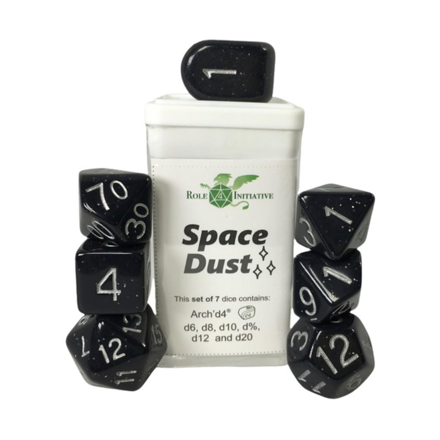 Role 4 Initiative Poly Set - Space Dust W/Arch'D4 (7)