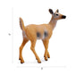 Restcloud Deer Figurines Cake Toppers, Deer Toys Figure, Small Woodland Animals Set Of 9