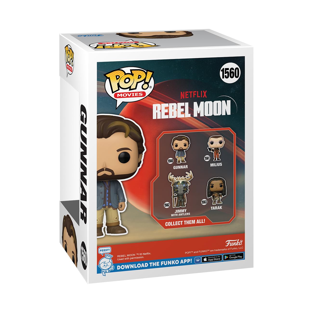 Funko Pop! Movies: Rebel Moon - Collectable Vinyl Figure - Gift Idea - Official Merchandise - For Kids & Adults - Movies Fans -