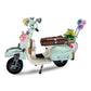 Houxipupy MiniMotorcyle VespaModel Building Blocks Set Technic Vehicle Vespa Construction Building Blocks Collection Set 673 
