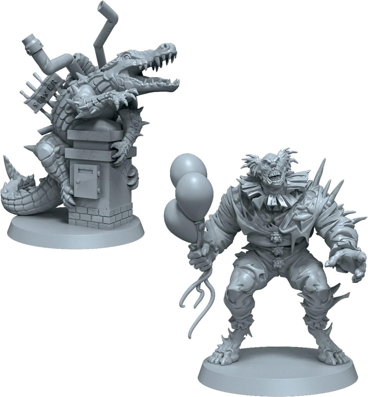 Cmon Zombicide 2Nd Edition Urban Legends Abominations Pack - Face Your Worst Nightmares With Four Terrifying New Foes! Cooperati